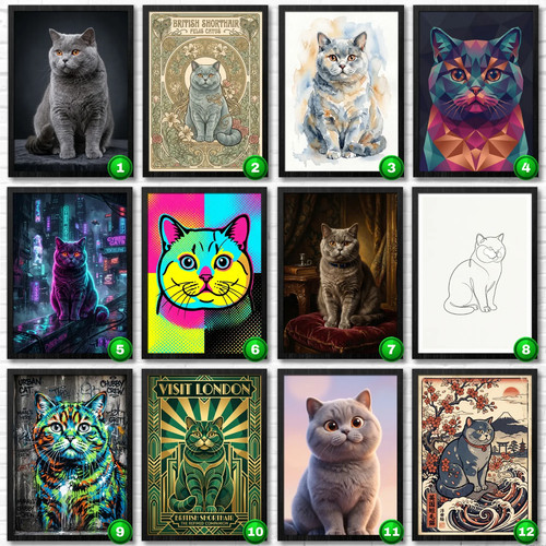 Poster chat - chat, british
