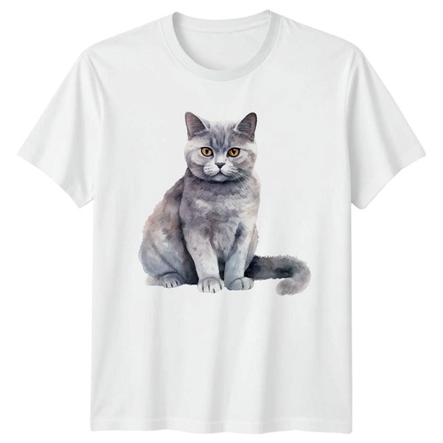 Shirt gatto british - t-shirt,