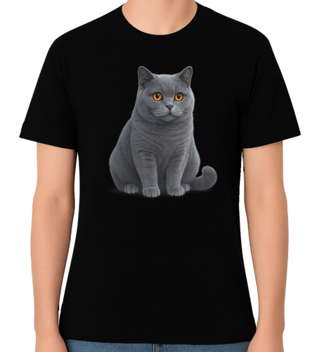 Shirt british shorthair - british,