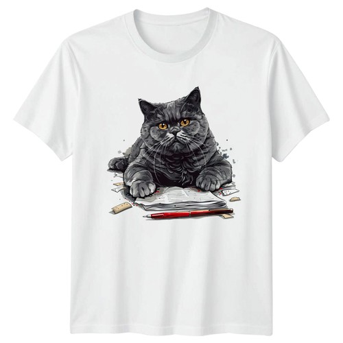 Shirt gatto pelo corto - t-shirt,