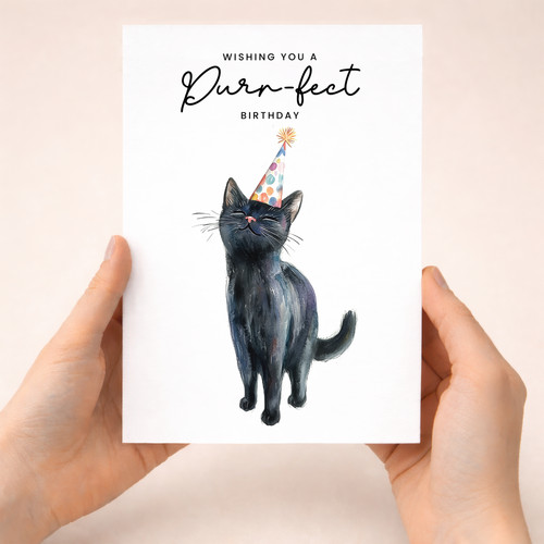 Biglietto compleanno gatto - compleanno,
